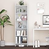 Hzuaneri Bücherregal, Regal, Standregal, Büroregal, mit 6 Fächern,...