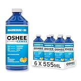 Oshee Vitamin Wasser Magnesium Zitronen-Orangengeschmack 555 ml (6 Stück)