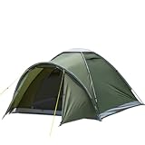 Campingzelt mit Vorraum, Zelte Camping Zelt für 2-4 Person, PU5000...