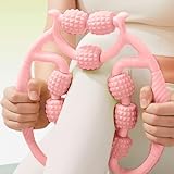 Beinwalzen für Muskeln, 12 Räder Manuelle Beinmassagerwalze,...