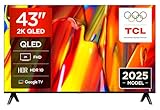 TCL 43V5C - 43“ Full HD Smart QLED Direct LED-Fernseher mit Android TV &...