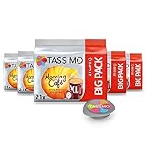 Tassimo Kapseln Moring Café XL Strong & Intense, Big Pack, 5 x 21 Pads,...