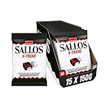 SALLOS X-treme Vorrats-Pack – Lakritz-Bonbons mit Salmiaksalz-Füllung,...