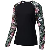 Bassdash Damen Rash Guard UPF 50+ UV Sonnenschutz T-Shirt Langarm Angeln...
