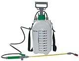 CON:P B45045 Gartensprüher 5 L Handpumpe/Spritzrohr Grün/Weiß