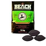 BlackSellig Beach Premium Kokos Grillbriketts – Cocos Holzkohle für...