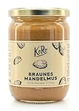 KoRo - Mandelmus Braun 2 x 500 g - ohne Zuckerzusatz* und Salz - 100%...