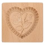 WATIIFUFU Keks Ausstechform Herz Rose 10x10x2cm Gesundes Backzubehör aus...
