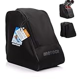 meteor Skischuhtasche 42x42x30 cm Rucksack für Skischuhe Helm und Zubehör...