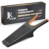 JK Trade® Stiefelknecht für jedes Schuhwerk | stabiler Schuhabstreifer...