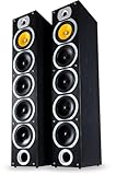 Bennett & Ross Exosphere 4-Wege HiFi Standlautsprecher Paar (200W RMS, 6,5'...