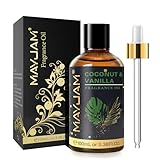 MAYJAM Kokosnuss & Vanilleöl 100ml, Premium Duftöl für ätherische Öle...