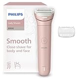 Philips Lady Shaver Series 8000 - kabelloser elektrischer Rasierer, nass...