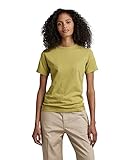 G-STAR RAW Damen Puff Logo Slim T-Shirt, Grün (leek green...