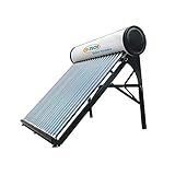 FP-TECH Sonnenkollektor Premium Solar-Wassererwärmer, 1.8E+2 Liter, Weiß,...