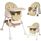 Kidsbuddy 4 in1 Hochstuhl Baby,Kinderhochstuhl...