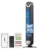 Dreo Smart Leiser Turmventilator mit Kühlung, 106cm WiFi Alexa Tower Fan,...