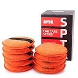 SPTA Wax Applikator Pads, 9tlg Mikrofaser Auto Handpolierschwamm Waschset...