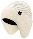 HAMUNI Winter Fleece-Beanie mit Ohrenschützern,Warme Winddichte...