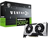 MSI Gaming RTX 5060 Ti 8G Ventus 2X OC Plus Grafikkarte (8GB GDDR7,TBA-Bit,...