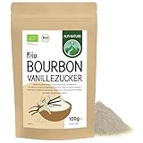 Bourbon Vanillezucker BIO 100g von Alpi Nature, Premium Puderzucker und...