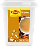 Maggi Klare Hühnersuppe, sofort löslich, 1er Pack (1 x 900g Gastro Box)