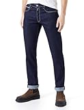 Replay Herren Jeans Grover Straight-Fit, Dark Blue 007-2 (Blau), 33W / 30L