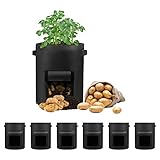 LITLANDSTAR 6 Stück 10 Gallonen Kartoffel Pflanzsack, Kartoffel Pflanzsack...