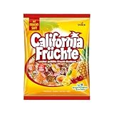California Früchte – 1 x 425g – Gefüllte Bonbons mit Fruchtsaft –...