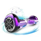 ELEKGO Hoverboard,6,5-Zoll-Hoverboard mit Bluetooth-Lautsprecher,LED Licht,...