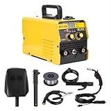 3-in-1 gasloses MIG-Schweißgerät, tragbares Dual-Spannungs-Schweißset...