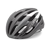 Giro Helm Foray, Matte Titanium/White, M (55-59 cm)