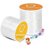 Alyvisun Elastisches Band für Armbänder, 0.5mm, 0.8mm Band für...