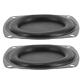 FIXOSHEE 2 Stück Teiliges Bass Schwingungsplatte mit Rahmen Passive...