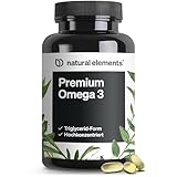 Premium Omega 3 – 120 Kapseln – GoldenOmega® mit 80% Omega 3 Anteil...