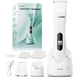 Rasierer Damen Intimbereich All-In-One Wasserdicht - Intimrasierer für...