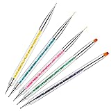 Nagel pinsel 5 Stück Nagel Art Fineliner Pinsel,Nagel Pinsel Set Pinsel...