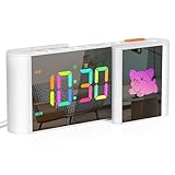 Sukeen Wecker Digital, Wecker Kinder mit Niedlicher Hund, Digitaluhr mit...