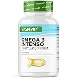 vit4ever Premium Omega 3 mit 80% Omega 3 Anteil - 120 Kapseln in...