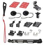 Higatful Helmhalterungsset für Insta360 One X2, One X, GoPro Hero 10 und...