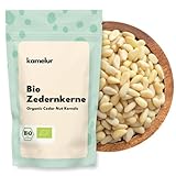 Kamelur Sibirische Bio Zedernkerne aus Wildsammlung - 500g - Zedernnüsse...