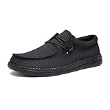 Bruno Marc Herren Mokassins Flache Slipper Slip on Loafer Weich Comfort...