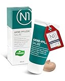 N1 Akne Pflege Salbe 30 ml - getönte Pickel Creme - antibakteriell,...