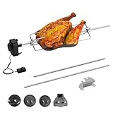 SafBbcue BBQ Rotisserie Grill Kit für Masterbuilt Gravity Series...