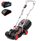 LEHMANN LGALM-4032 Akku Rasenmäher, 40V, bis 250 m², 32 cm Schnittbreite,...