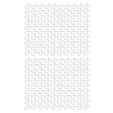 Mengmen Nylon Runde Spitzen Twist Lock Kabelbinder 200 Stück