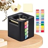 Cube Sticky Notes Box | 4-in-1 Memo Holder Note Box-Pop-up-Notenspender,...
