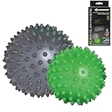 Schildkröt Massageball 2er Set I Noppenball für Hals, Rücken, Beine &...