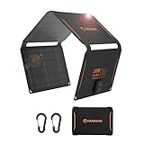 FlexSolar Solar Ladegerät 30 W tragbares (19,8 V/1,6 A max), wasserdicht,...