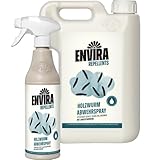 Envira Holzwurm Abwehrspray 500 ml + 2 Liter - Spray mit Langzeitwirkung...